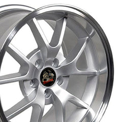 18" Replica Wheel FR05 Fits Ford Mustang FR500- Design Six-Image-3