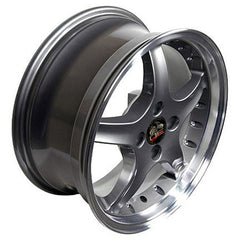 17" Replica Wheel FR04 Fits Ford Mustang Cobra- Design Three-Image-2