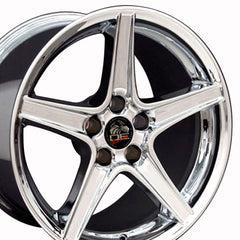 18" Replica Wheel FR06B Fits Ford Mustang Saleen- Design Four-Image-3