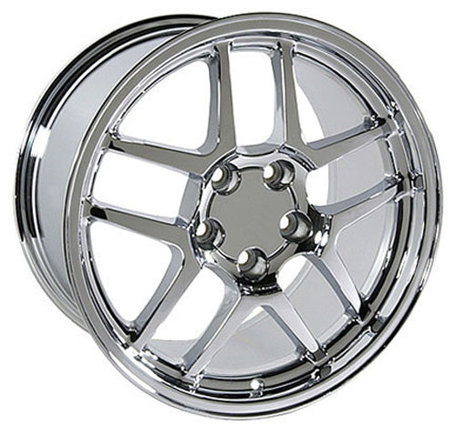 17" Replica Wheel CV04 Fits Chevrolet Corvette - C5 Z06- Design Two-Image-4