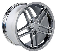 18" Replica Wheel CV07A Fits Chevrolet Corvette - C6 Z06- Design Two-Image-1