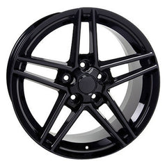 18" Replica Wheel CV07A Fits Chevrolet Corvette - C6 Z06- Design Four-Image-1